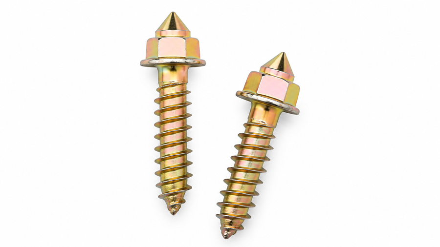 Install Skid Steer Tire Studs for Ice-Packed