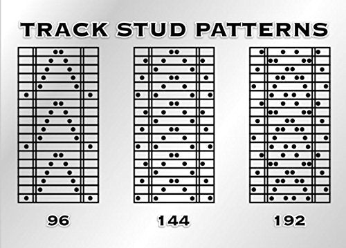 Hornet Snowmobile Studs W/Nuts Overall Length 1.69'' Inches for Superior Snowmobile Traction